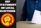 SEP Statement on Local Elections in Turkey