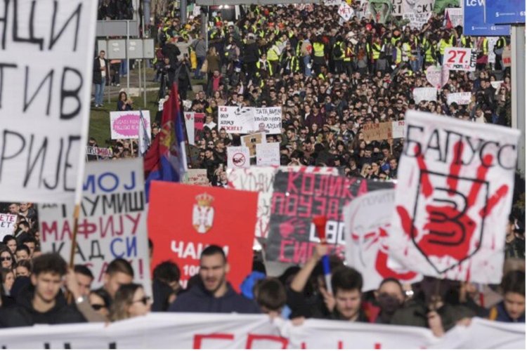 The Serbian PM Resigns Amid Mounting Protests