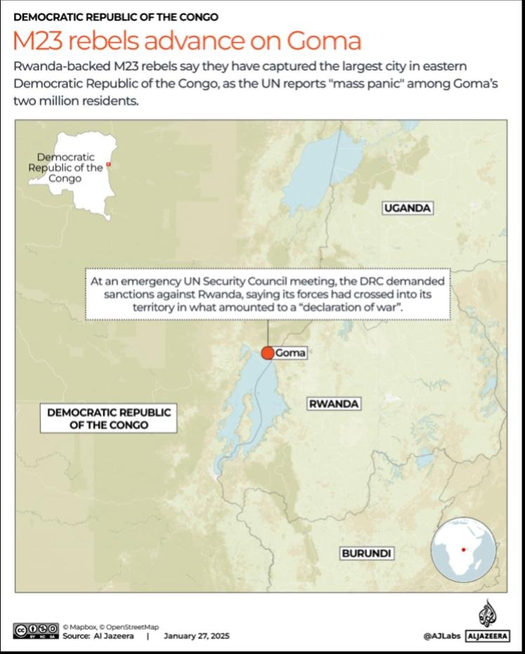 Pain in the Midst of Wealth: Protests Erupt in Democratic Republic of Congo as Conflict Escalates and Millions Displaced